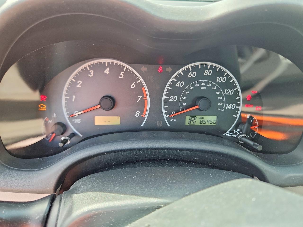 2012 TOYOTA COROLLA