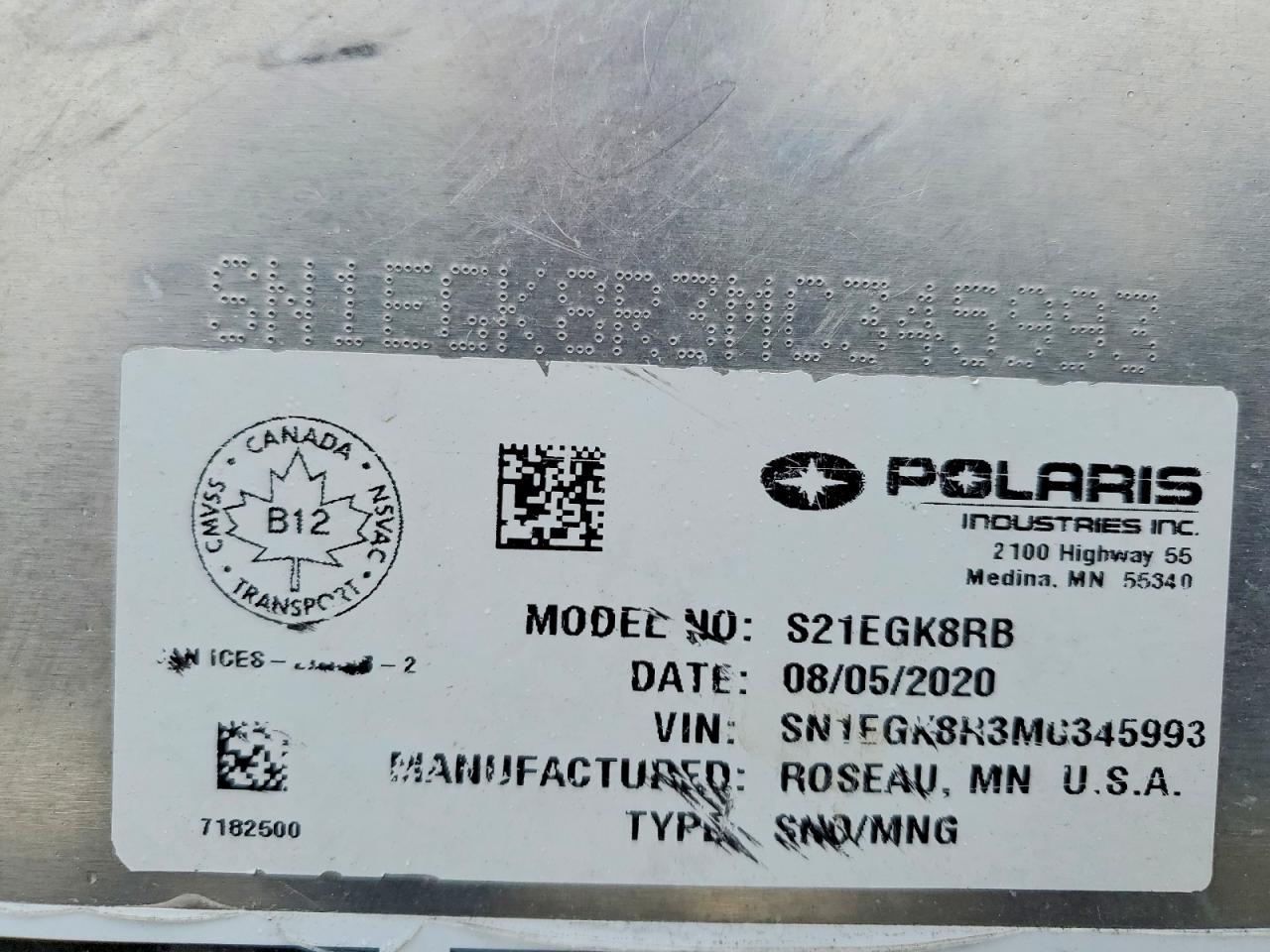 2021 POLARIS 850 PRO RM