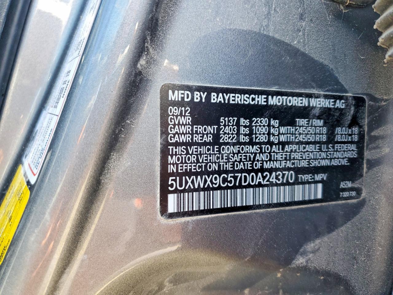 2013 BMW X3