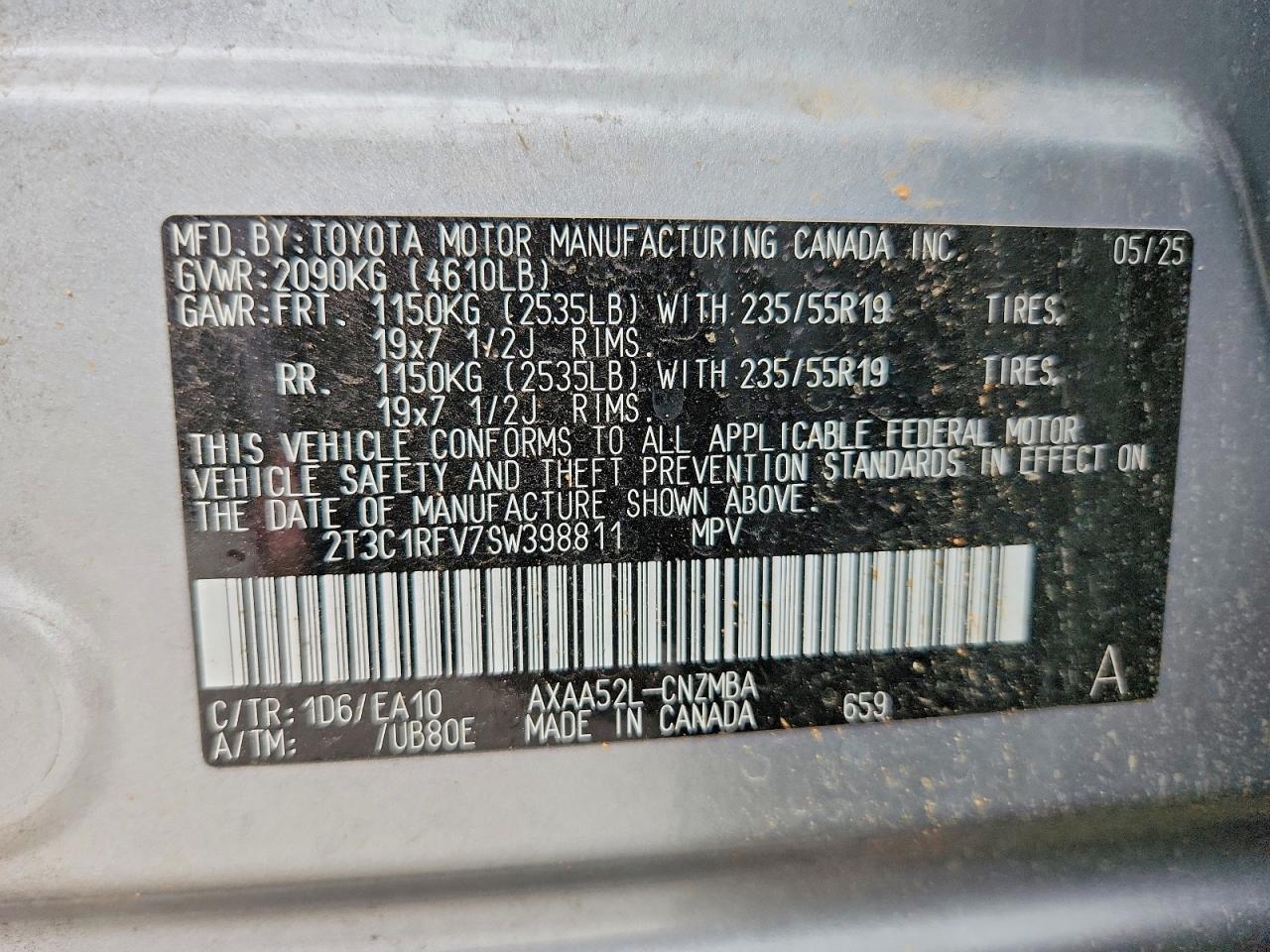 2025 TOYOTA RAV4