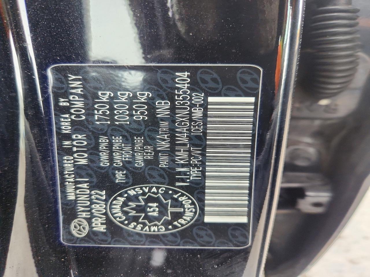 2022 HYUNDAI ELANTRA