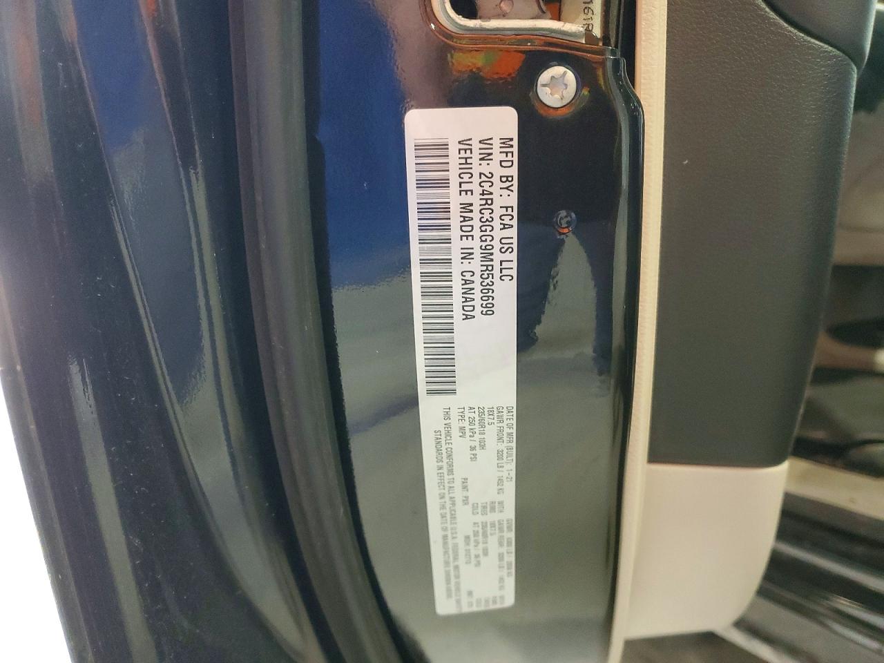 2021 CHRYSLER PACIFICA