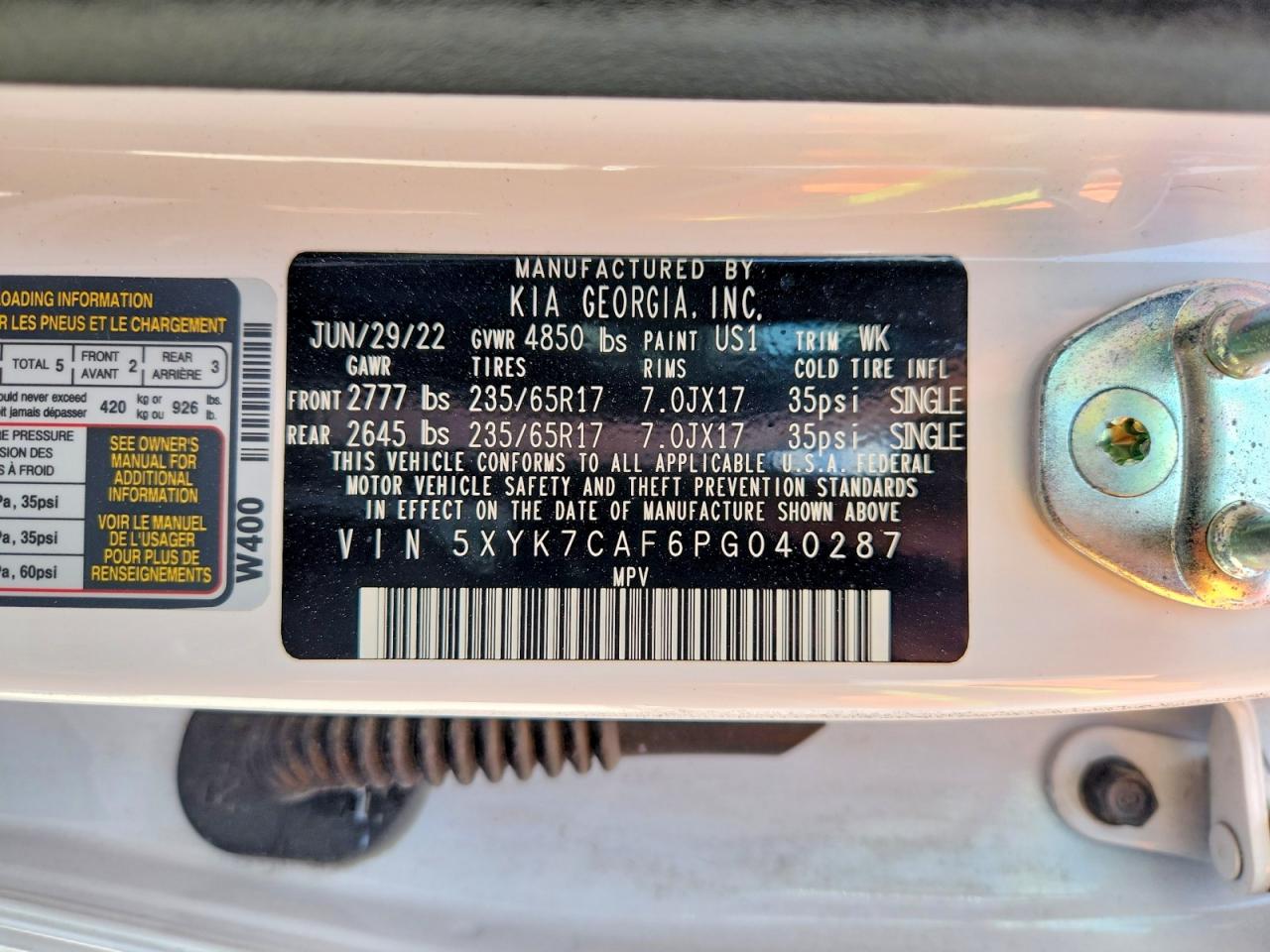 2023 KIA SPORTAGE