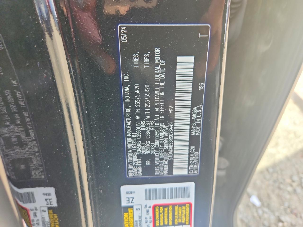 2024 TOYOTA ALL OTHER