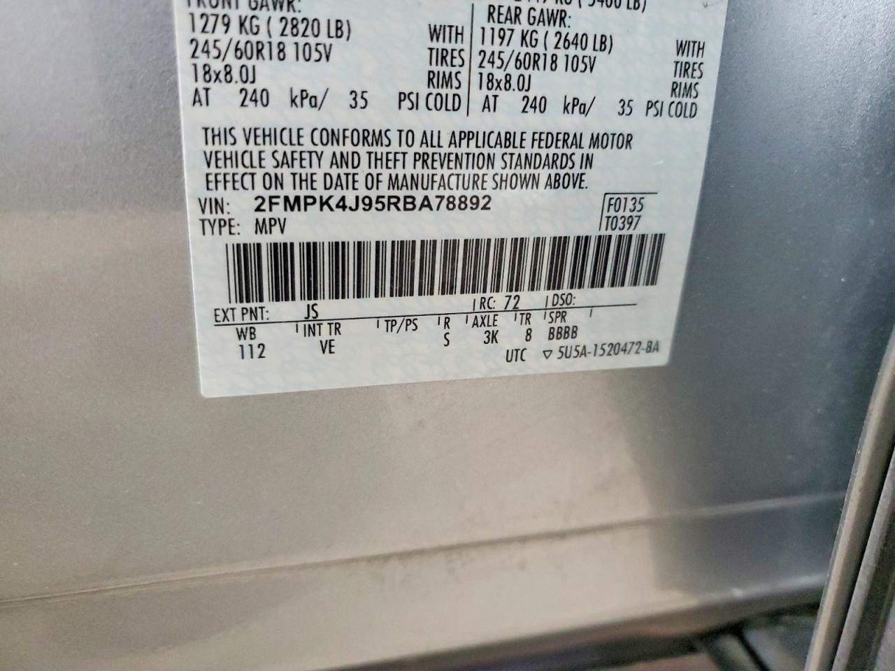 2024 FORD EDGE