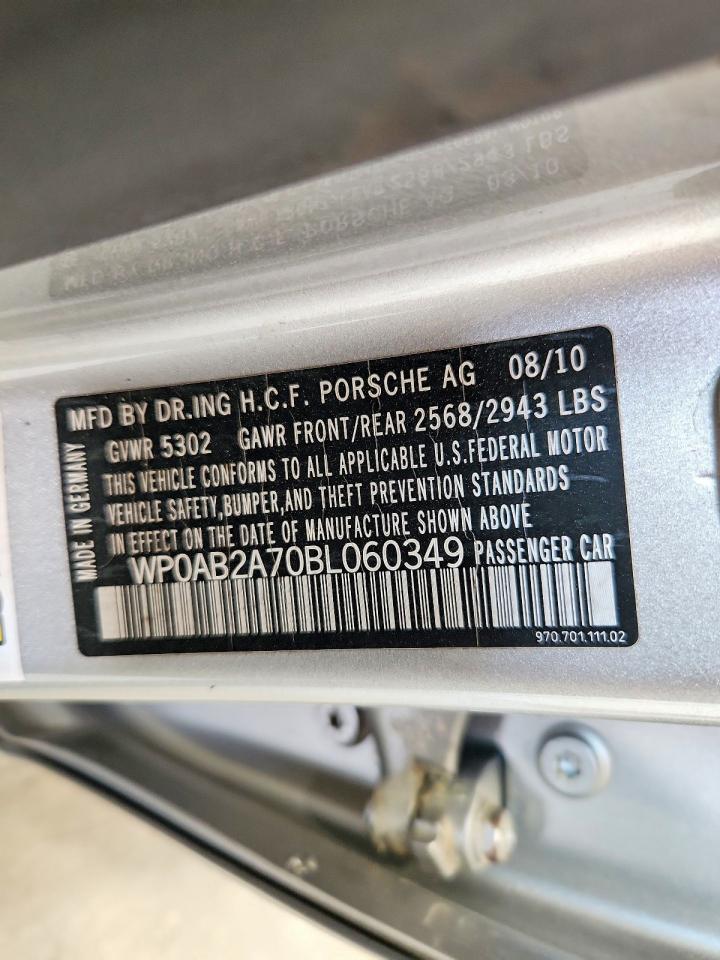 2011 PORSCHE PANAMERA