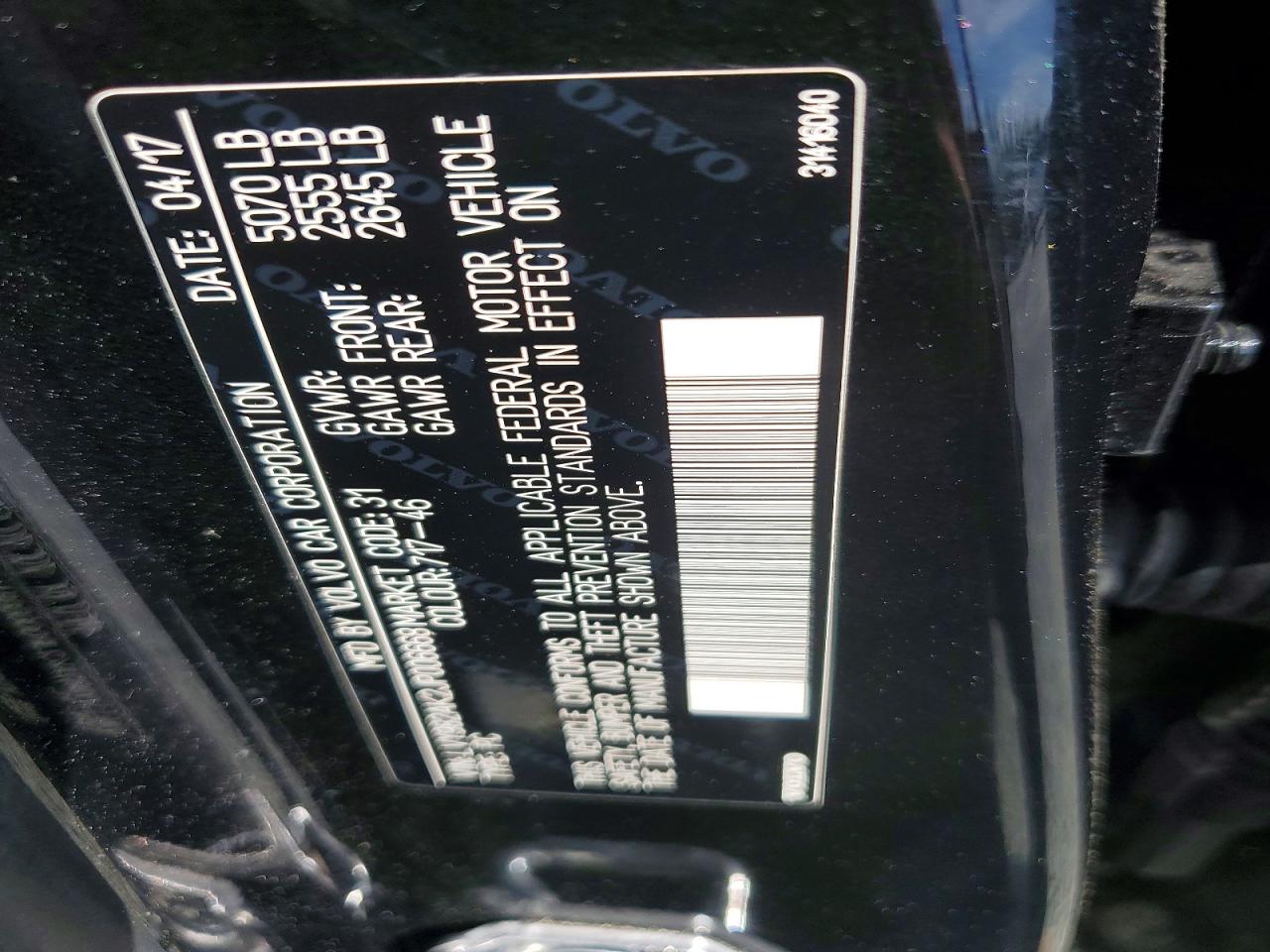 2018 VOLVO S90