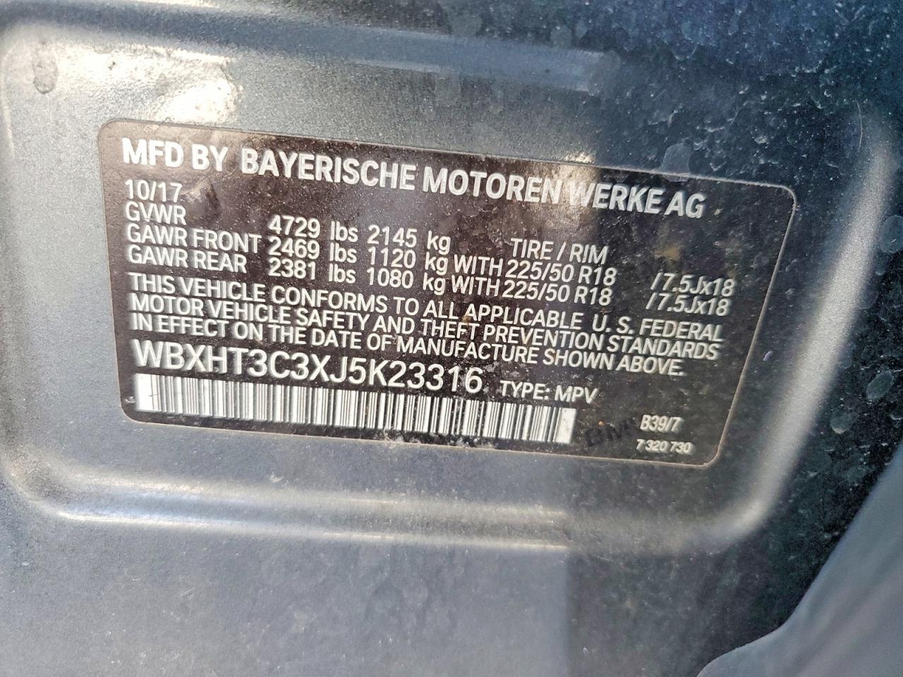 2018 BMW X1