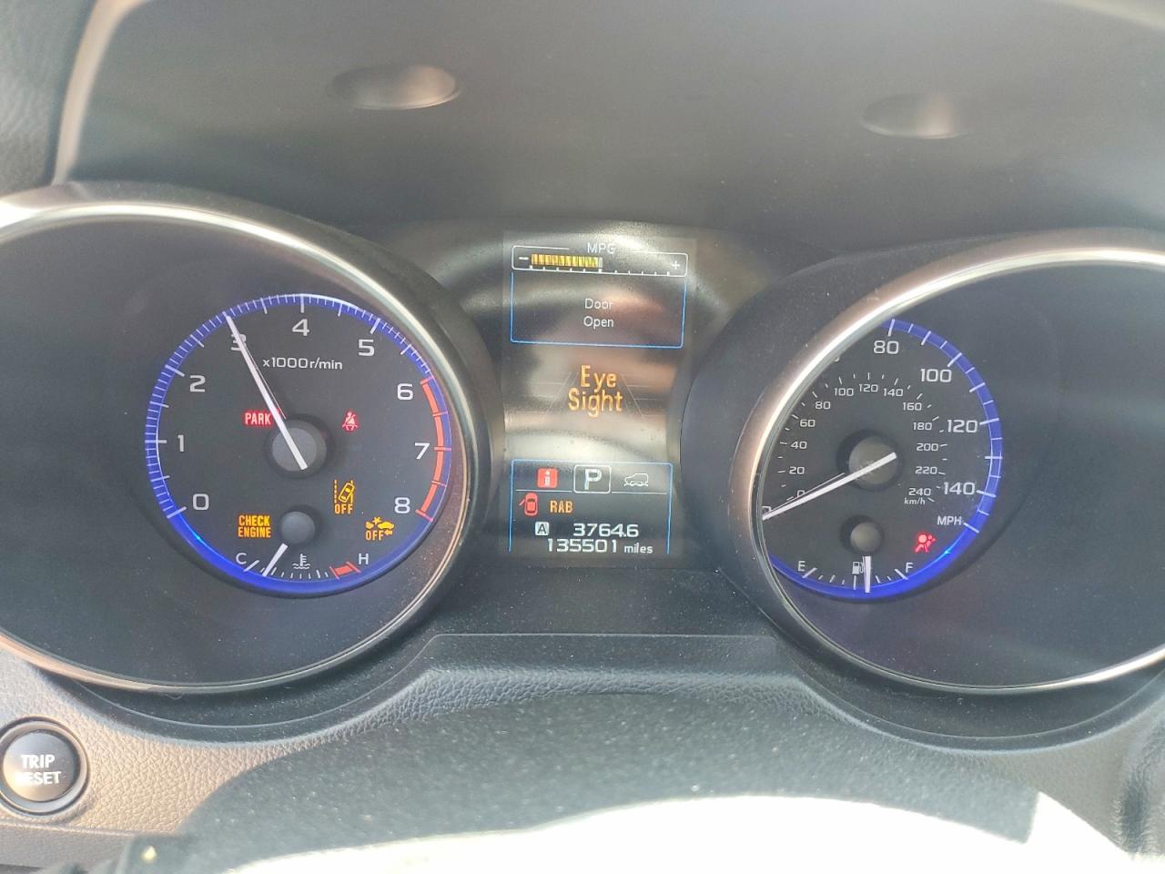 2019 SUBARU OUTBACK