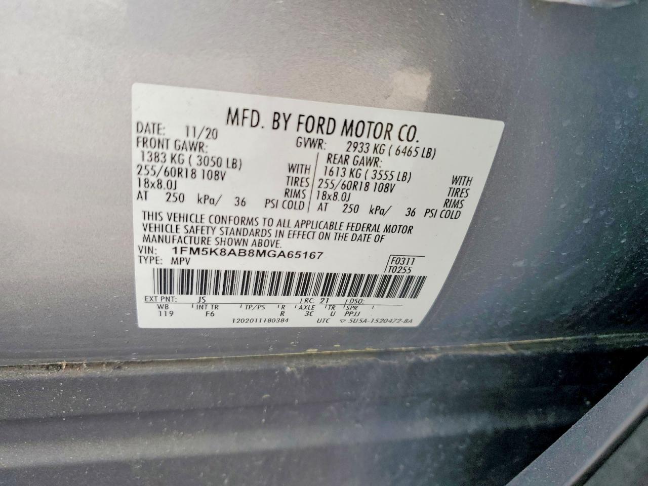 2021 FORD EXPLORER