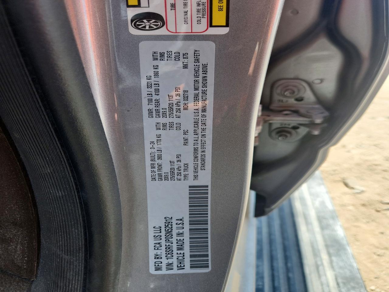 2025 RAM 1500