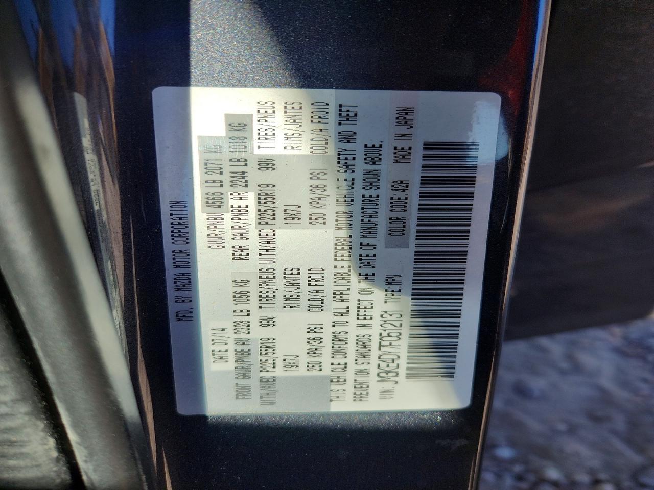 2015 MAZDA CX-5