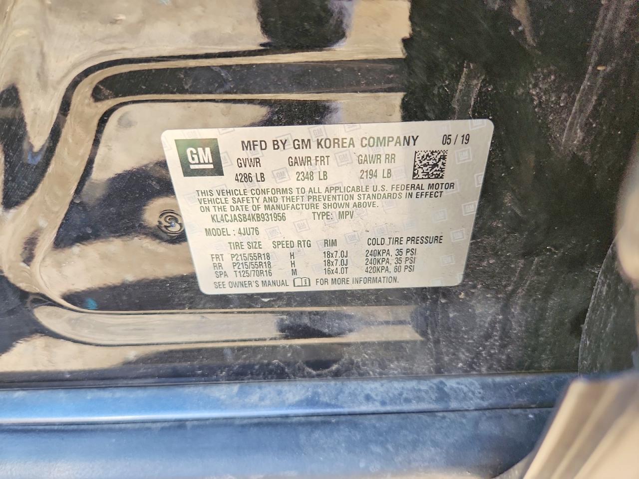 2019 BUICK ENCORE