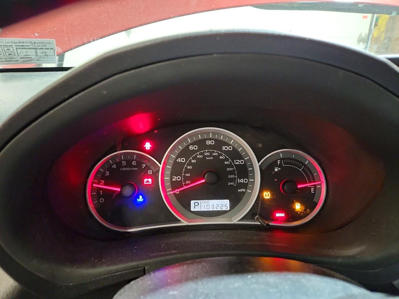2010 SUBARU IMPREZA