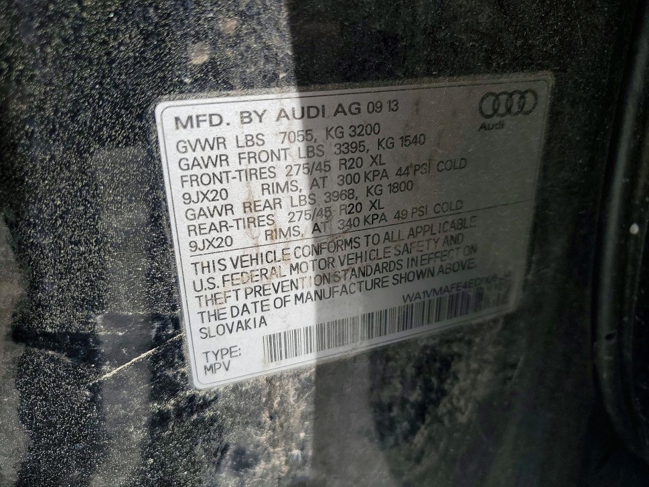 2014 AUDI Q7