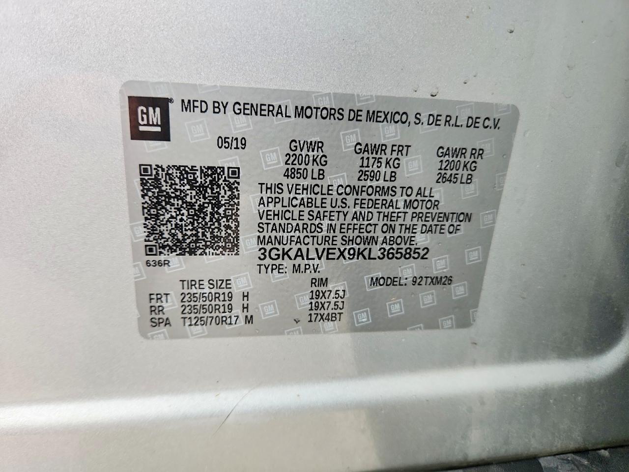 2019 GMC TERRAIN