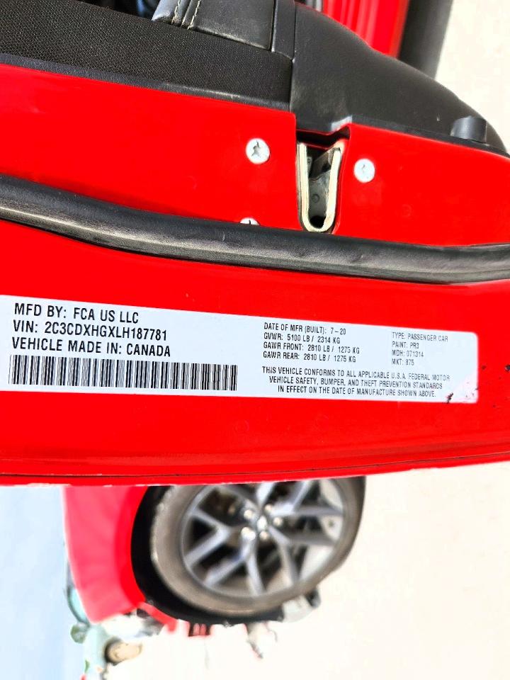 2020 DODGE CHARGER
