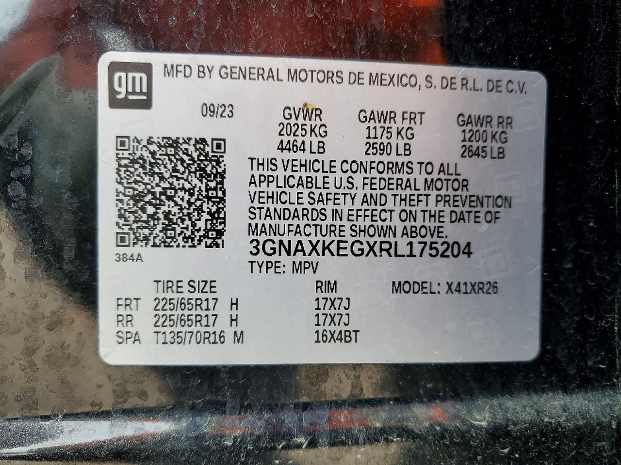 2024 CHEVROLET EQUINOX