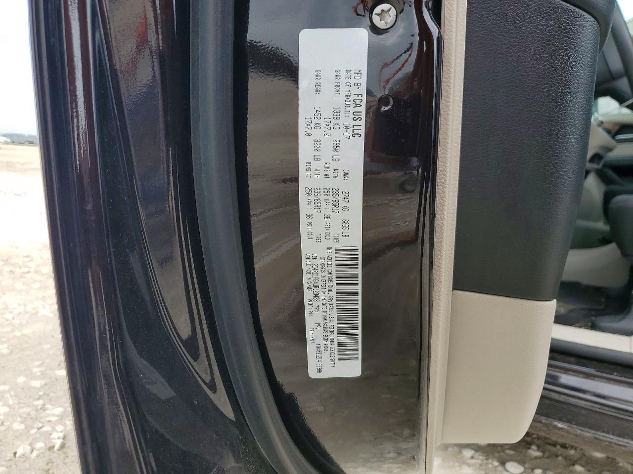 2018 CHRYSLER PACIFICA