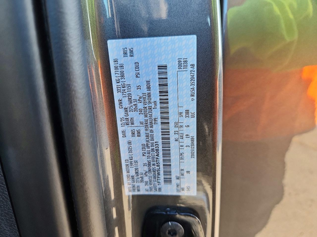 2026 FORD F150