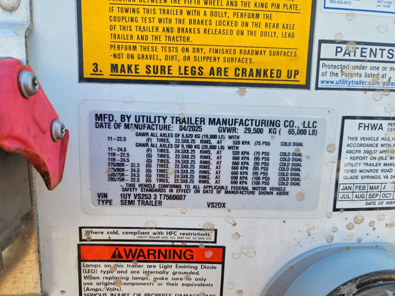 2026 UTILITY TRAILER TRAILER