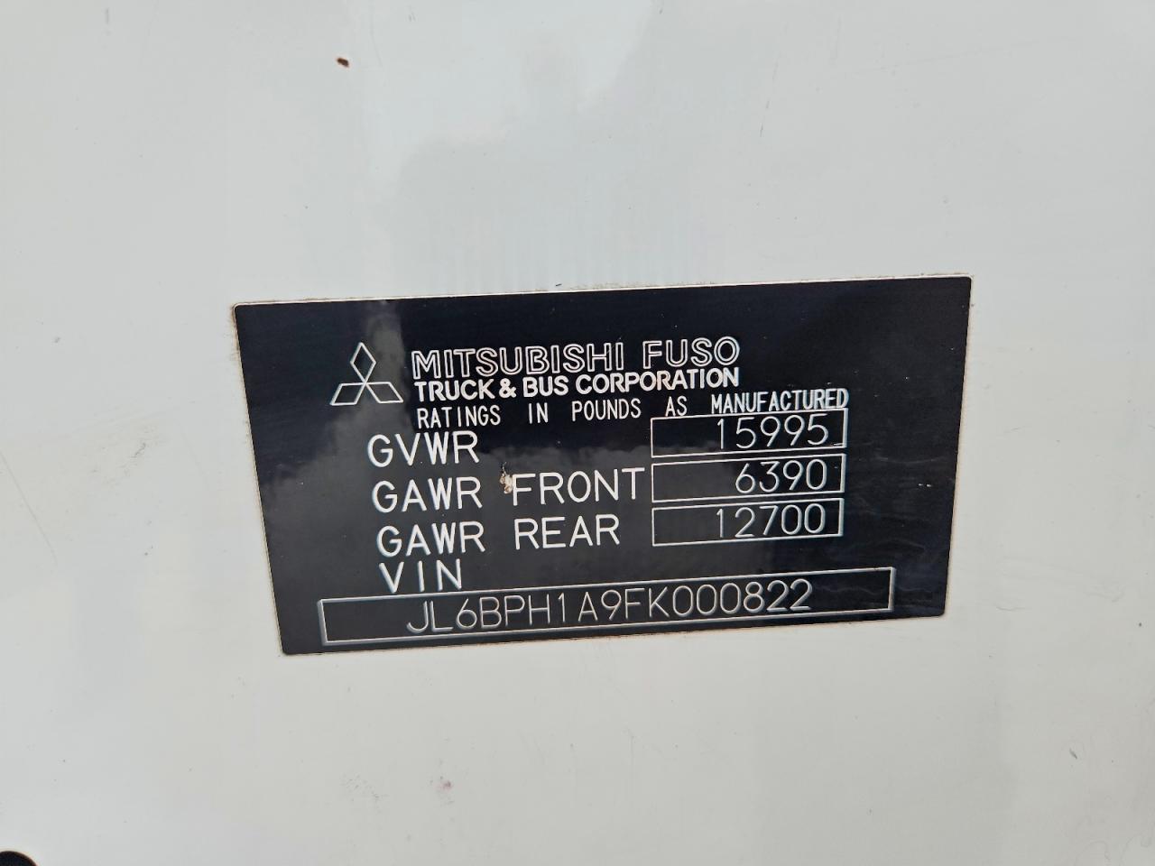 2015 MITSUIFUSO ALL OTHER