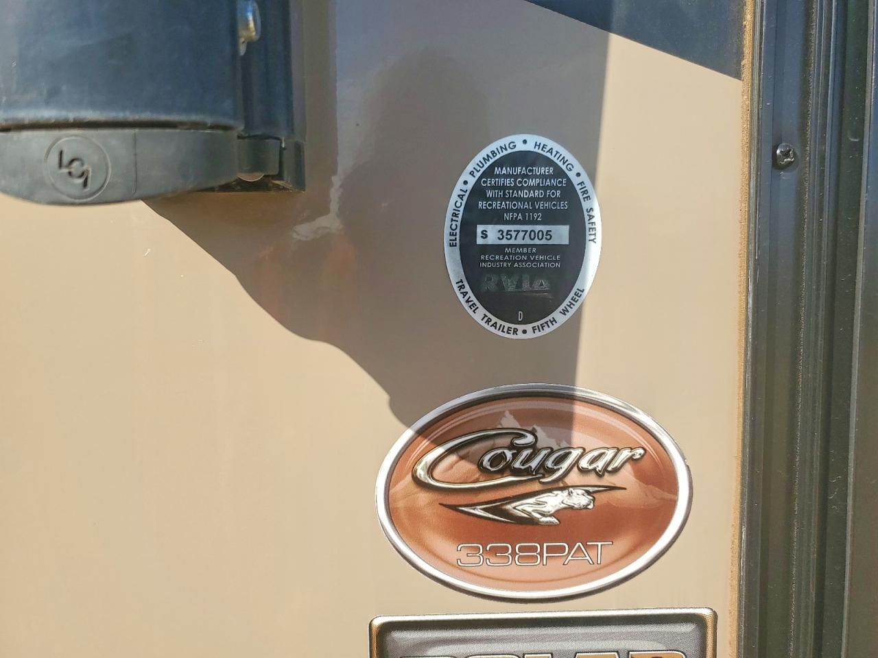 2015 COUGAR KEYSTONE