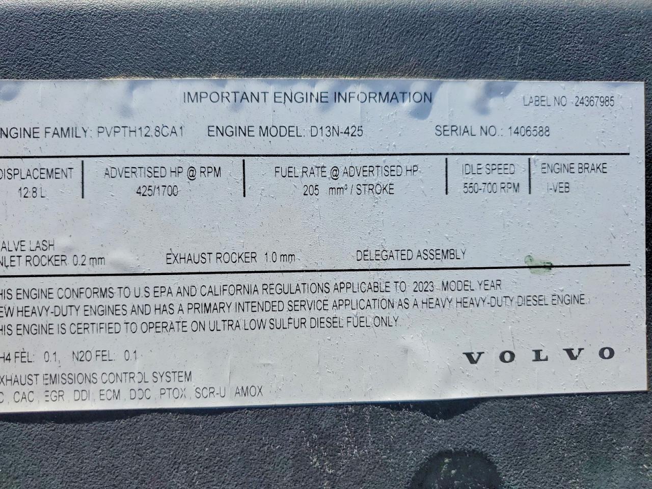 2024 VOLVO VN