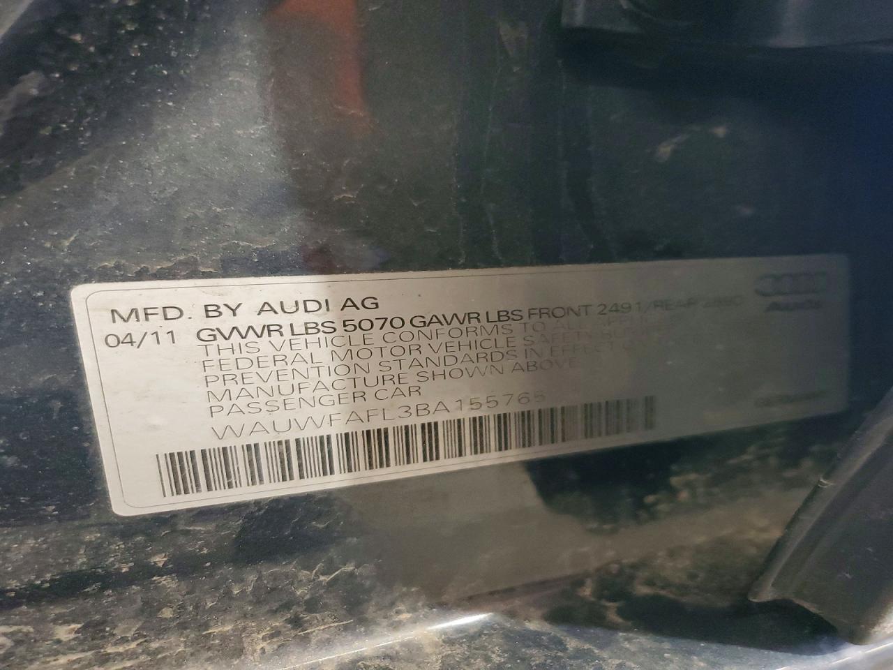 2011 AUDI A4