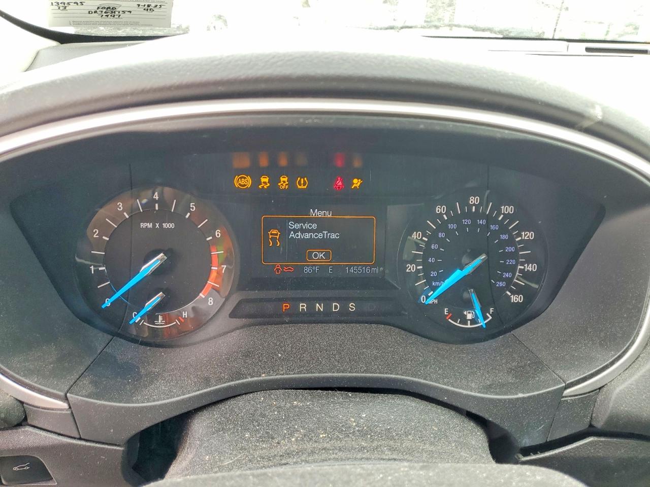 2013 FORD FUSION