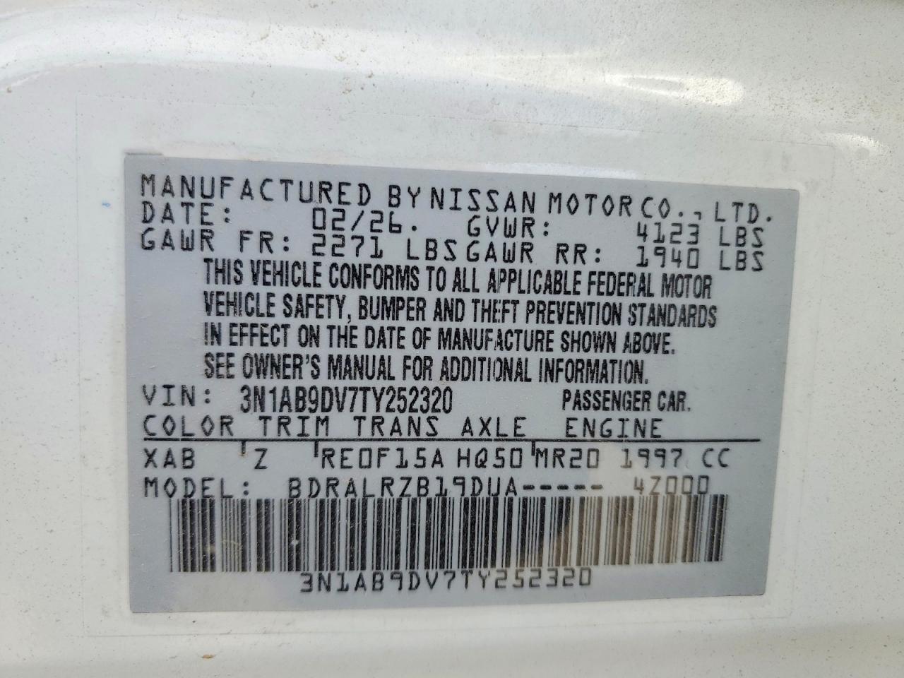 2026 NISSAN SENTRA