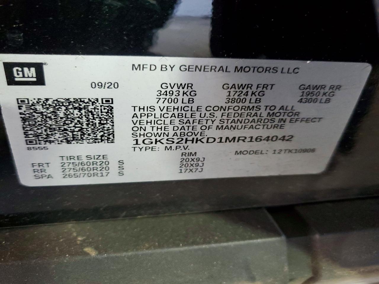 2021 GMC YUKON
