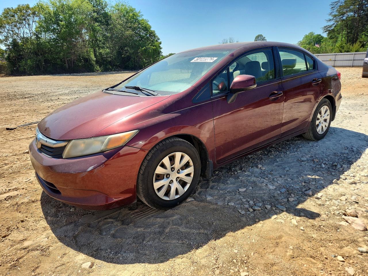 2012 HONDA CIVIC