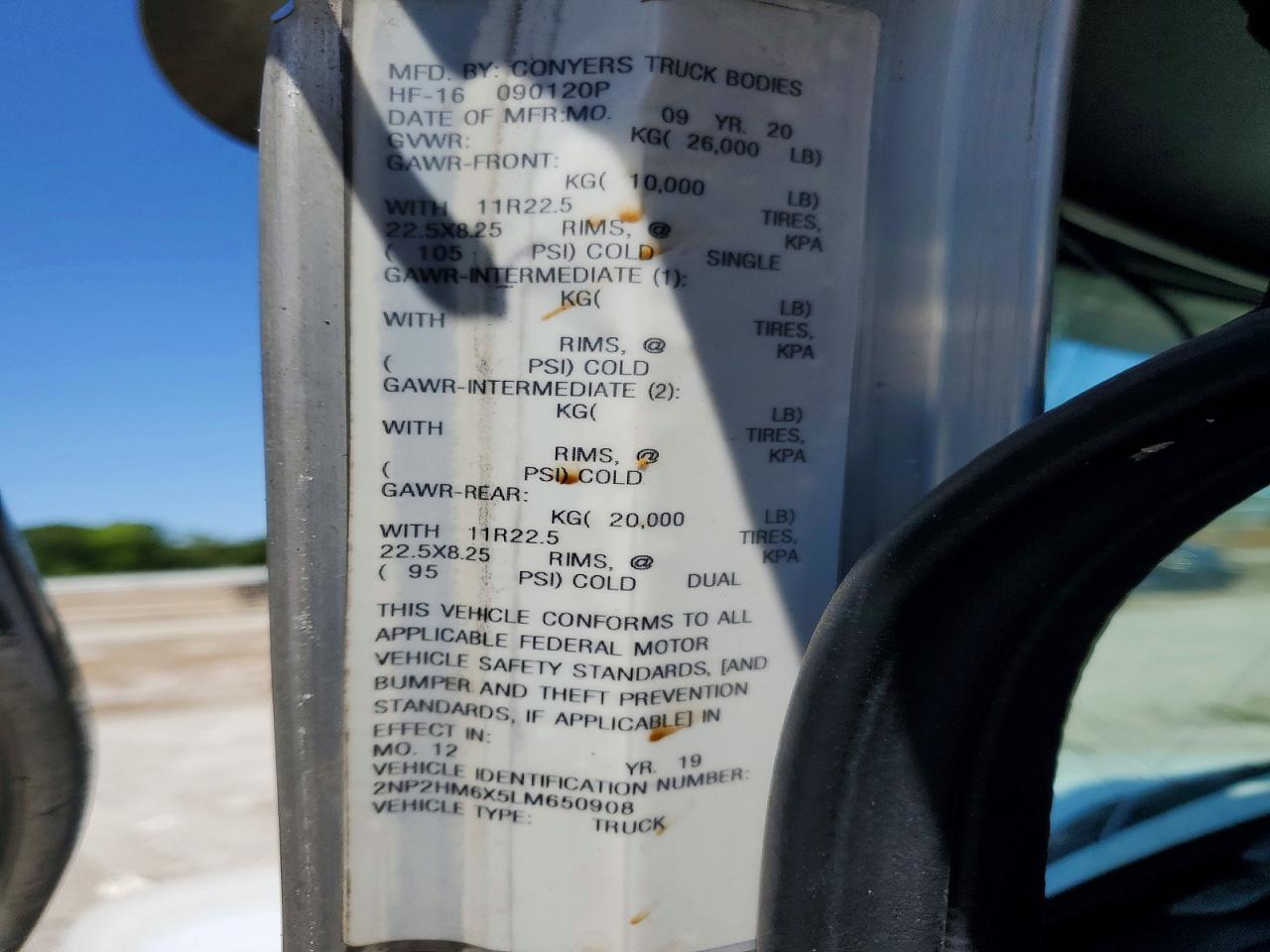 2020 PETERBILT ALL OTHER