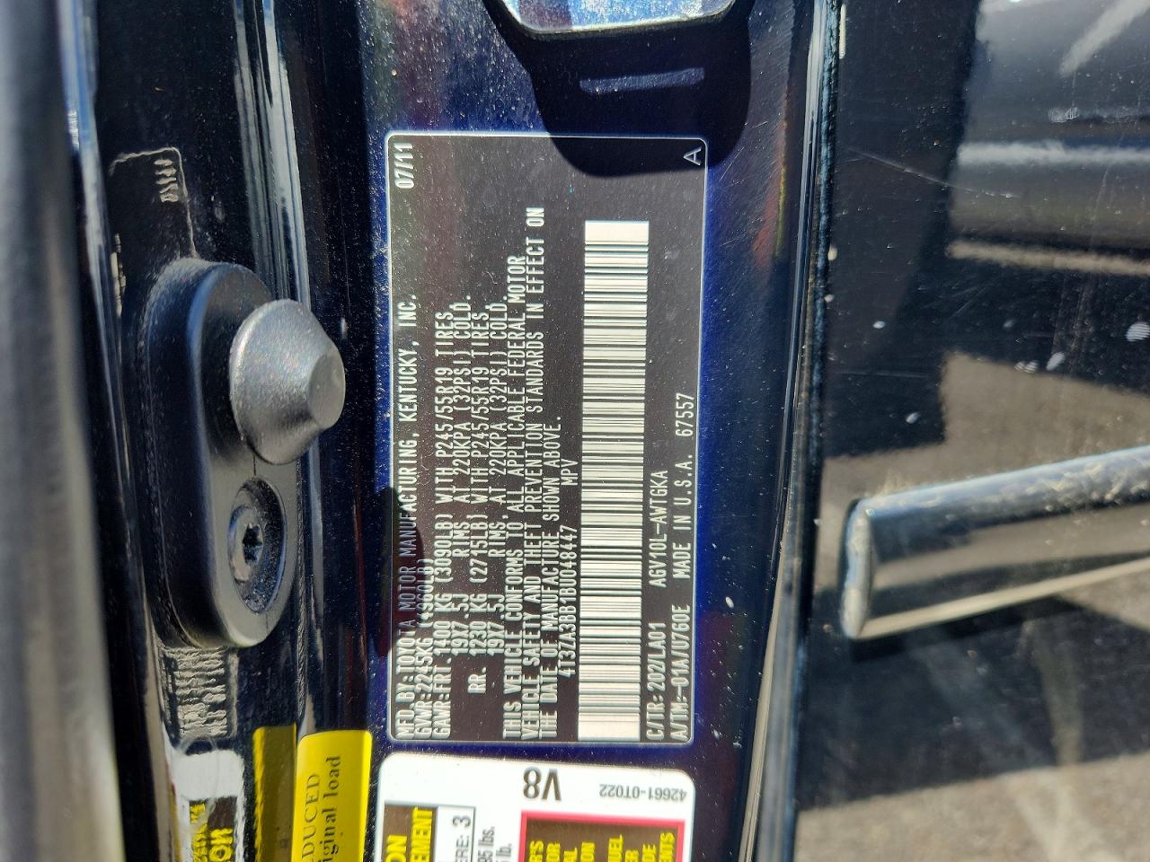 2011 TOYOTA VENZA