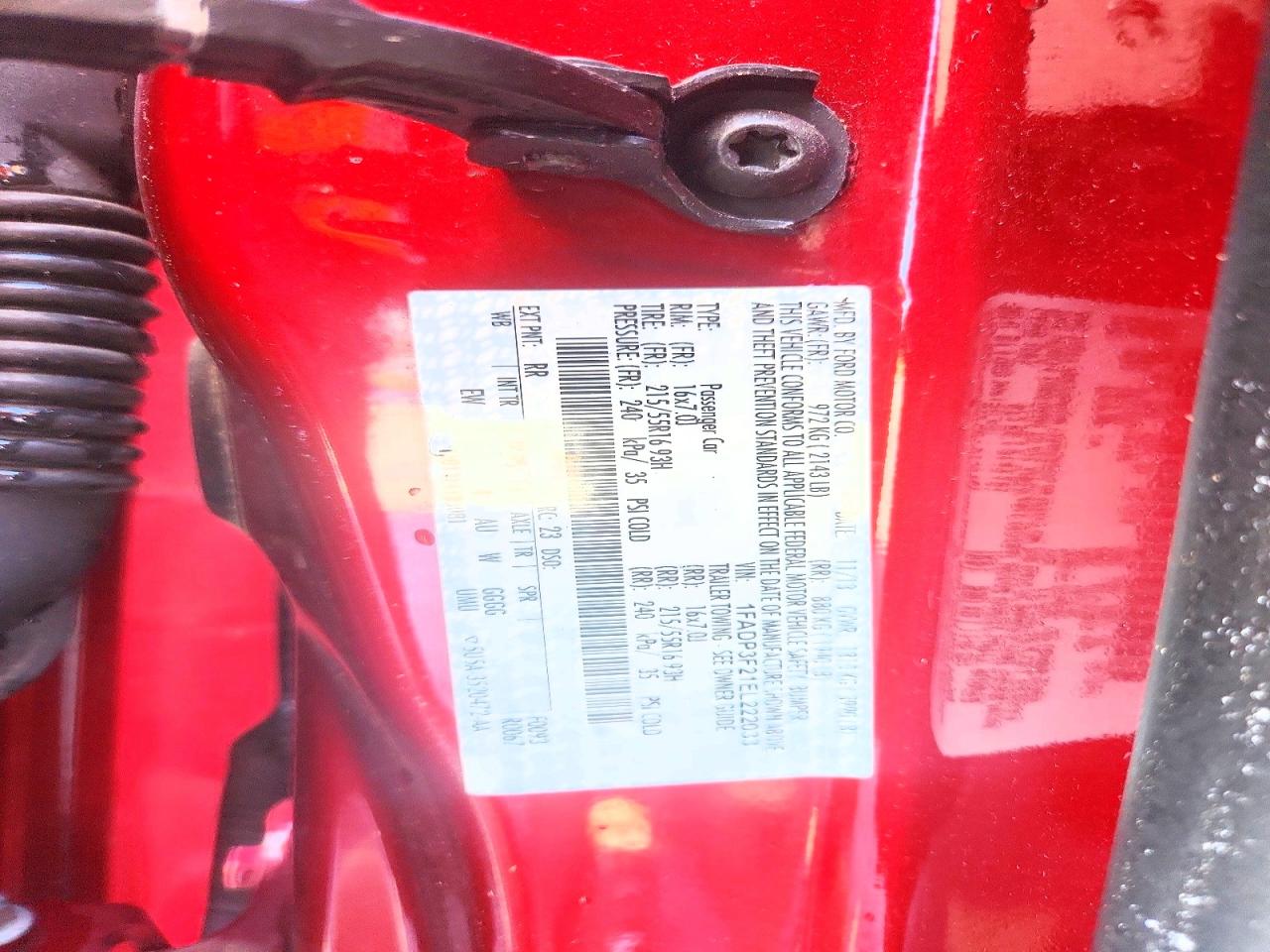 2014 FORD FOCUS