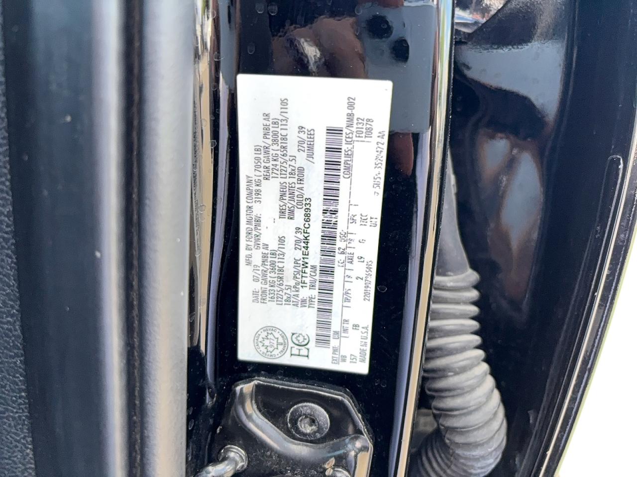 2019 FORD F150