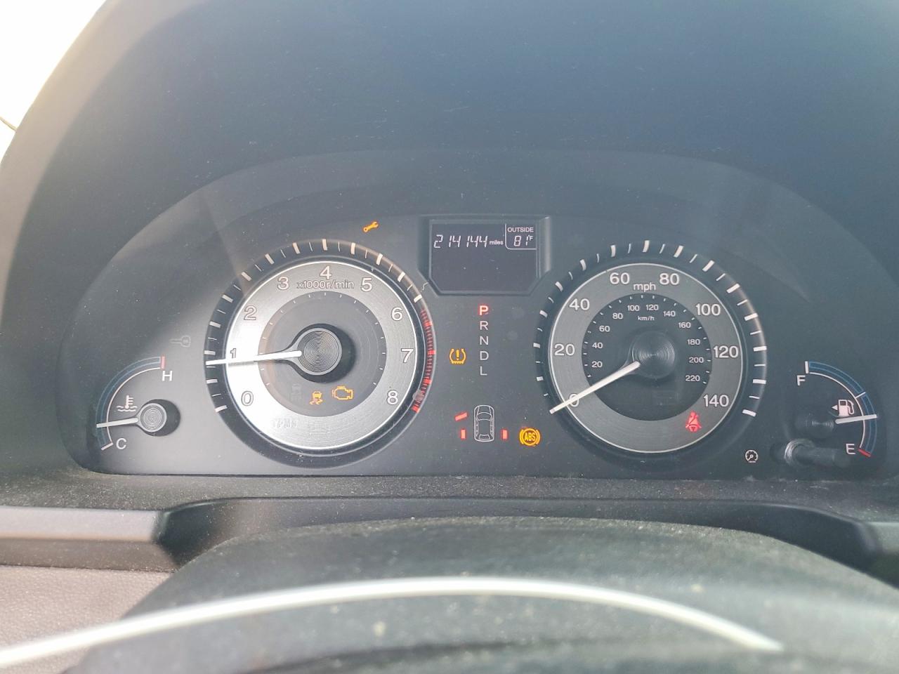 2012 HONDA ODYSSEY