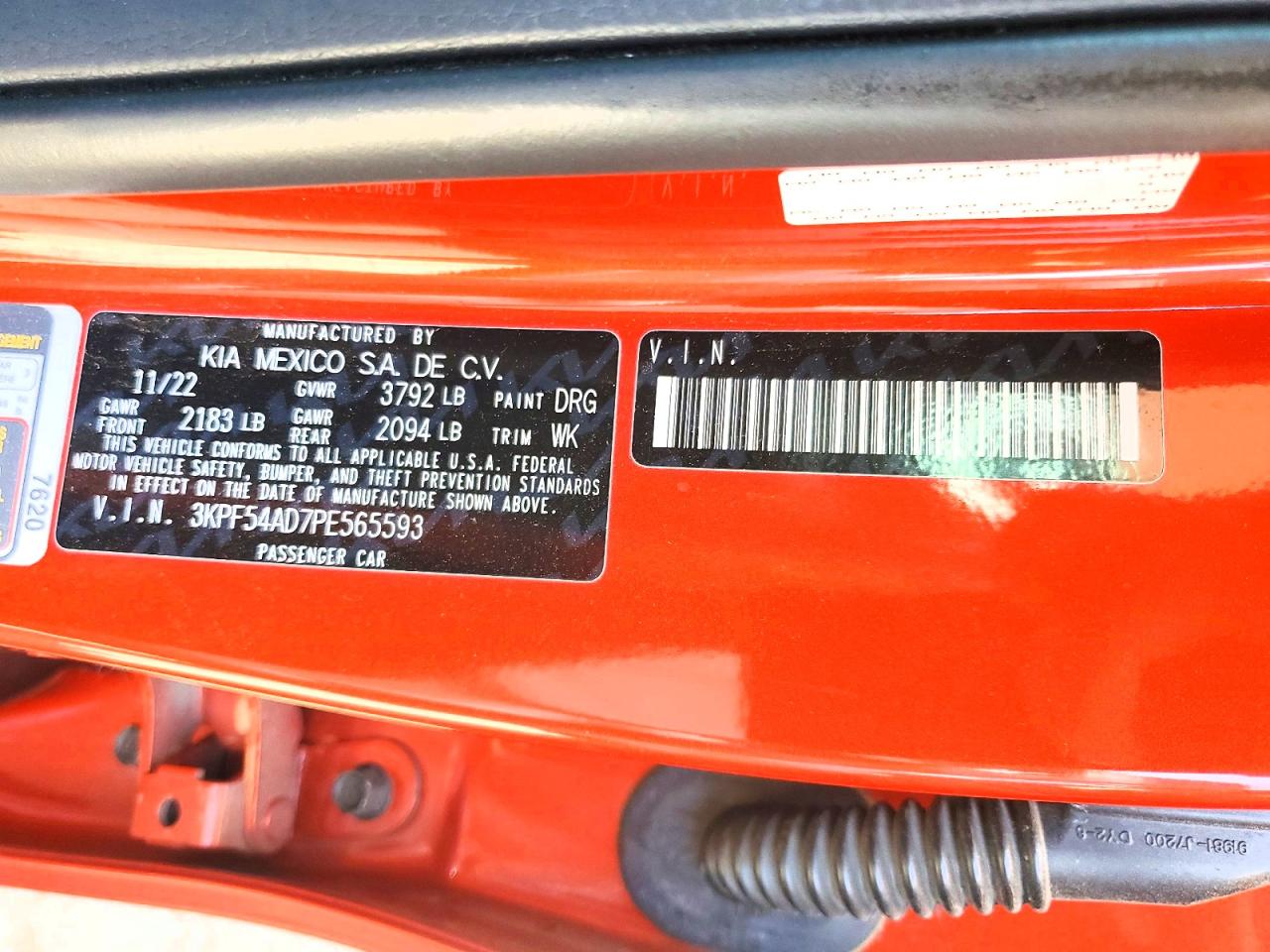 2023 KIA FORTE