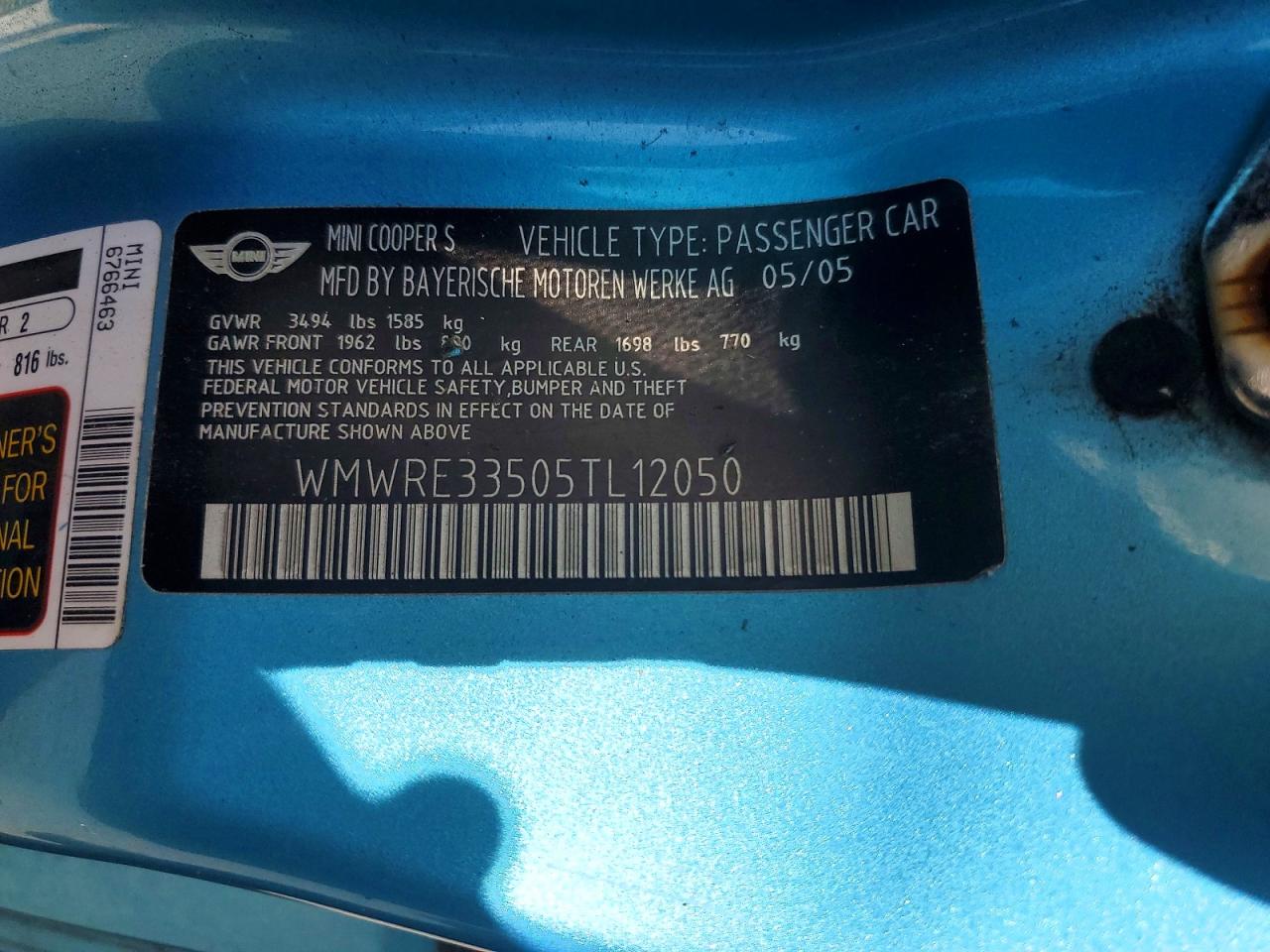2005 MINI COOPER