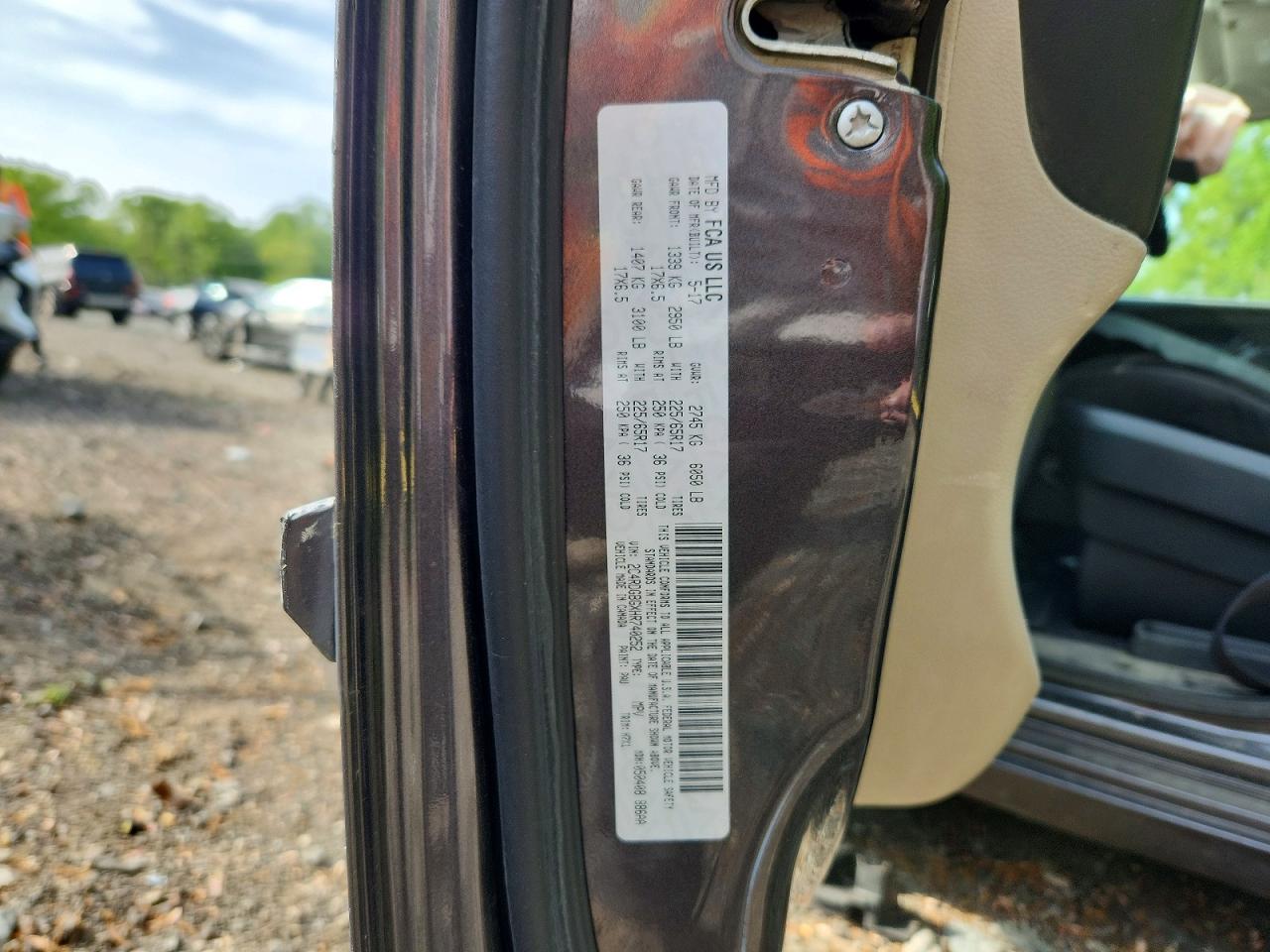 2017 DODGE CARAVAN