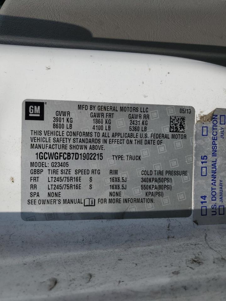 2013 CHEVROLET EXPRESS