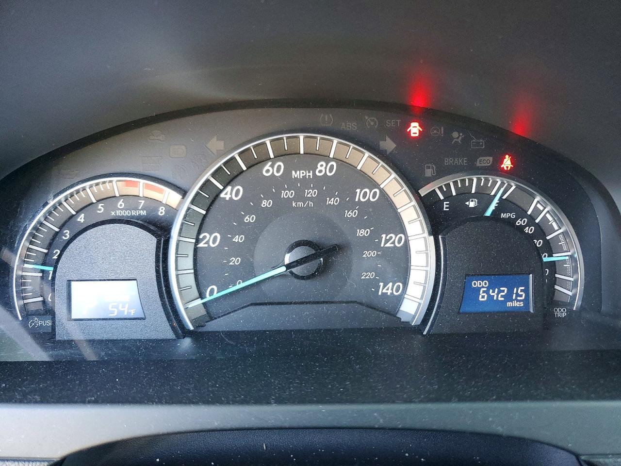 2012 TOYOTA CAMRY