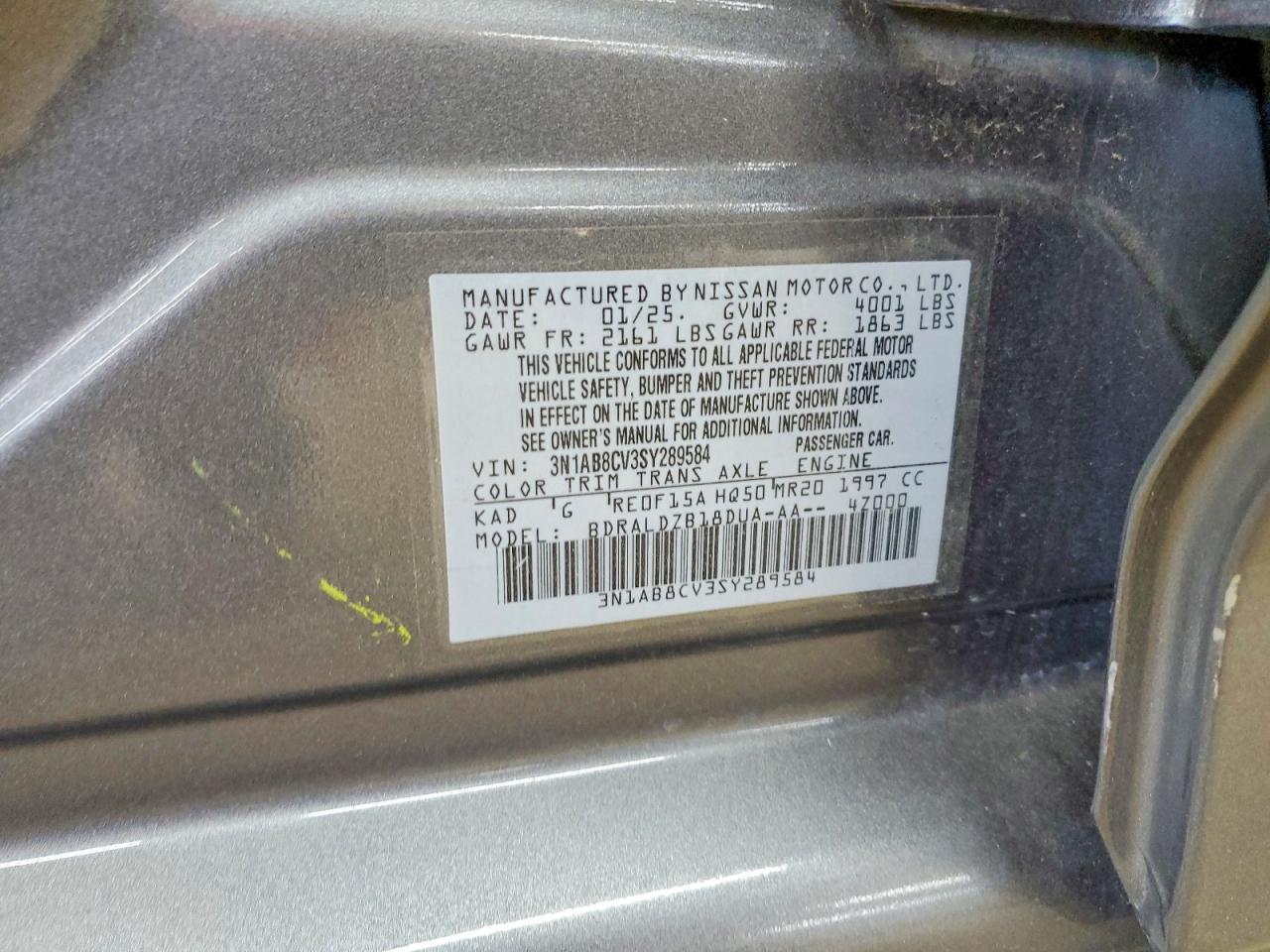 2025 NISSAN SENTRA