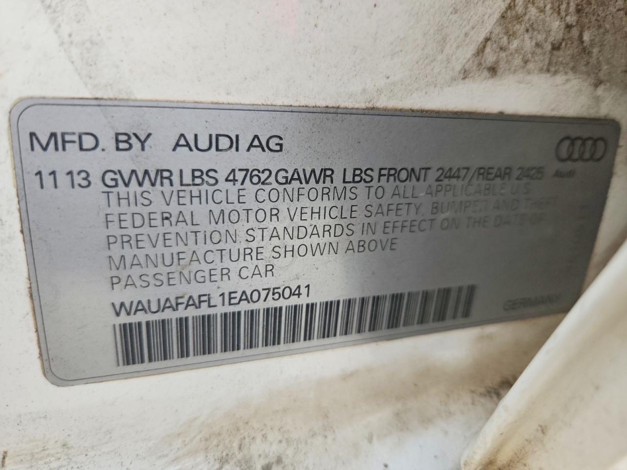 2014 AUDI A4
