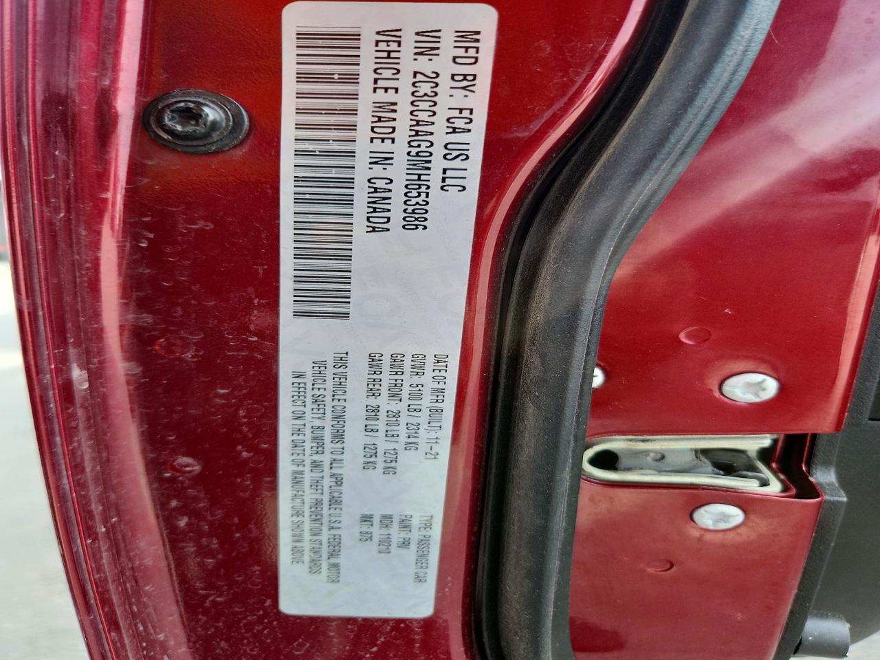 2021 CHRYSLER 300