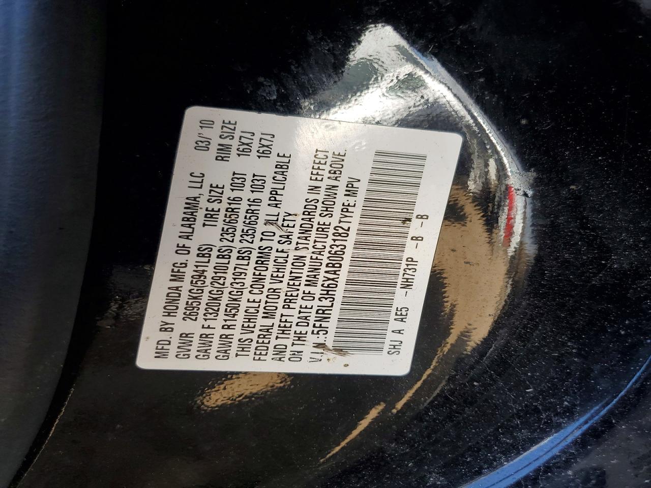 2010 HONDA ODYSSEY