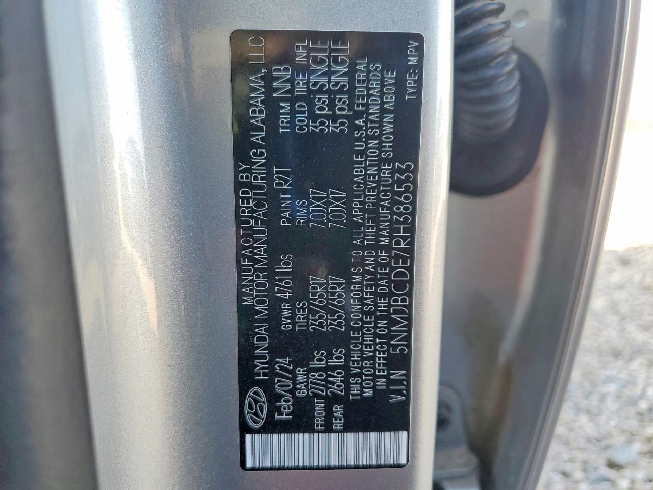 2024 HYUNDAI TUCSON