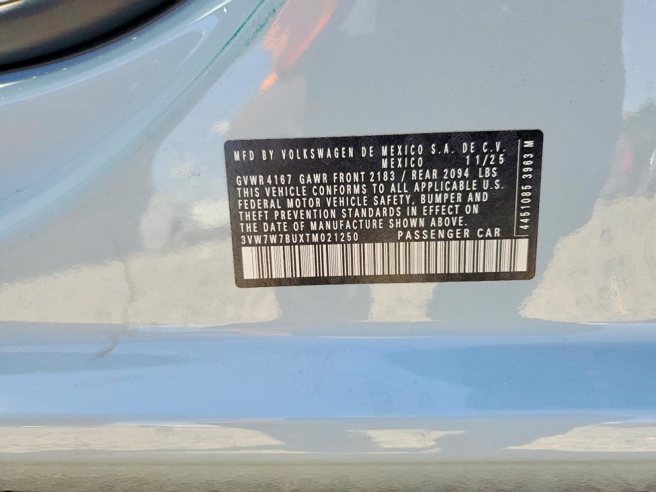 2026 VOLKSWAGEN JETTA
