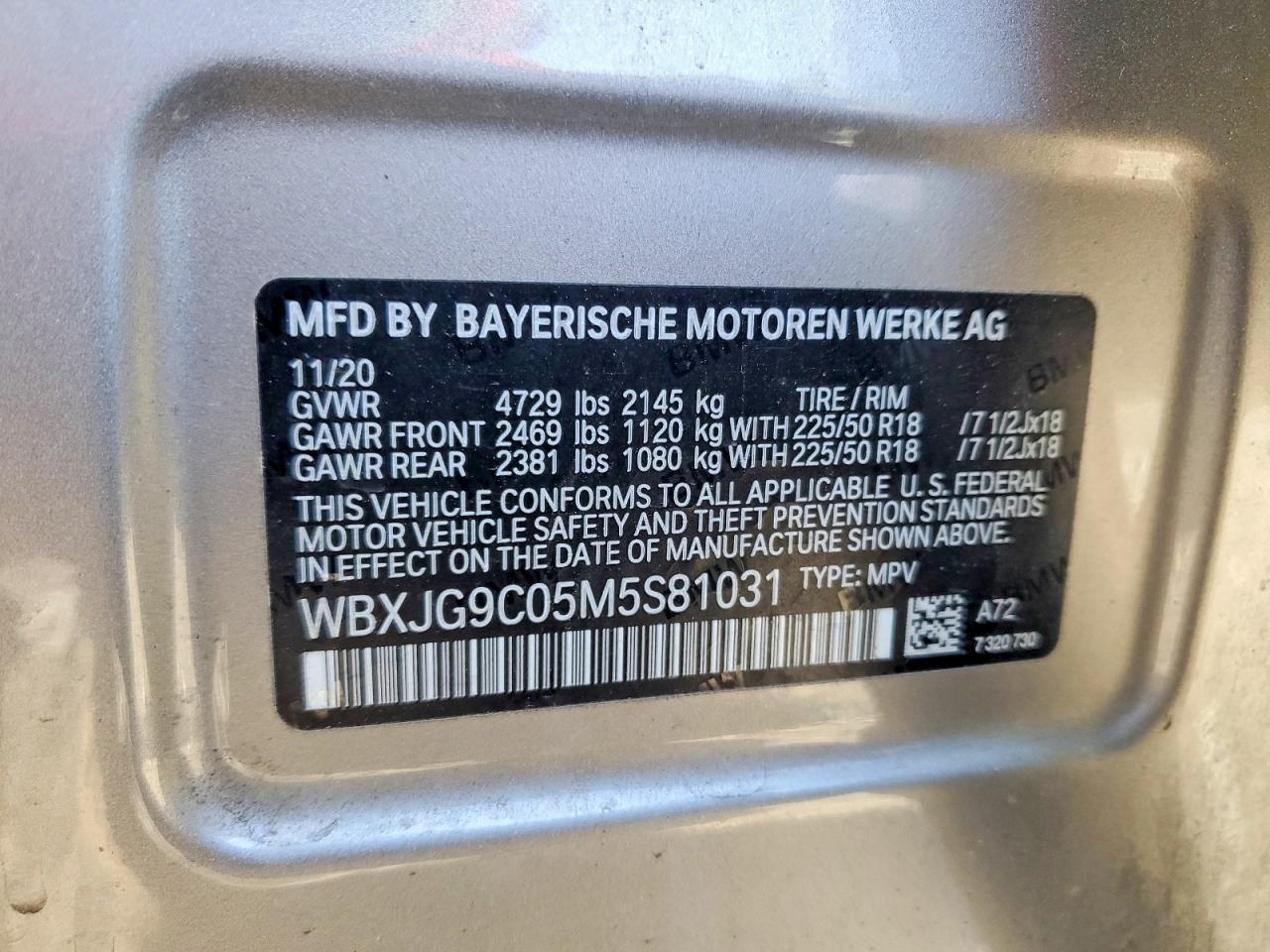 2021 BMW X1
